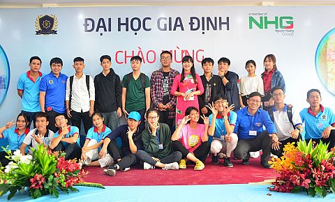 Đại học Gia Định tổ chức nhập học Tân sinh viên K13 đợt 1 tại trụ sở mới