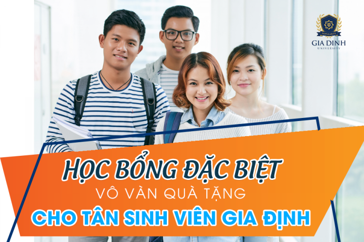 HỌC BỔNG TÂN SINH VIÊN đại học GIA ĐỊNH 2019