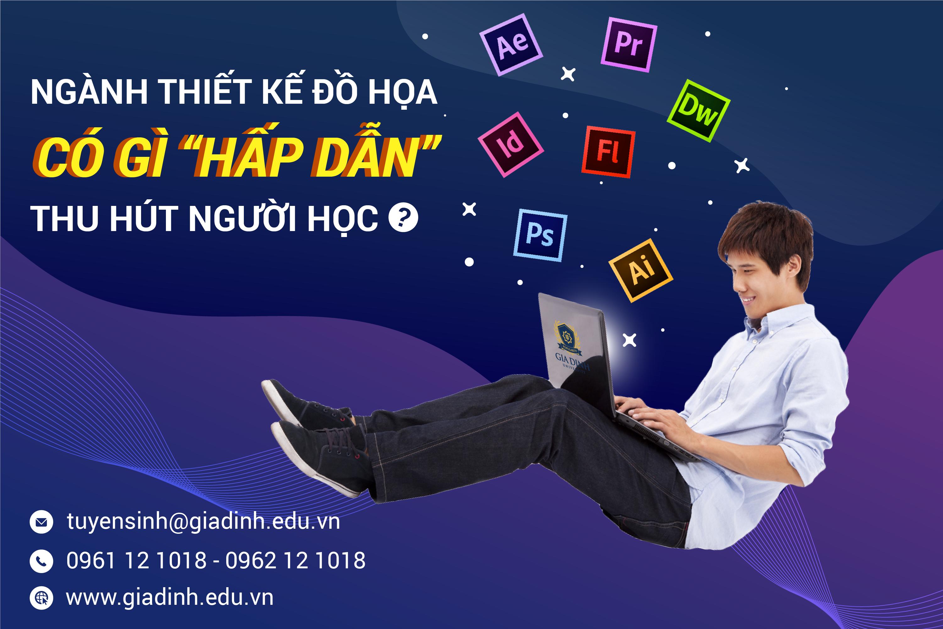 Ngành Thiết kế đồ họa có gì hấp dẫn thu hút người học?