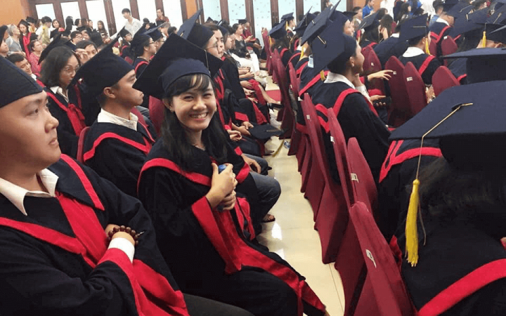 Tân cử nhân, tân kỹ sư trong lễ tốt nghiệp năm 2018