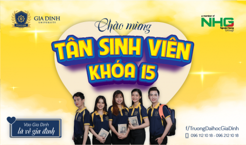 Trường Đại học Gia Định tưng bừng “Chào đón Tân sinh viên K15” trên giảng đường trực tuyến