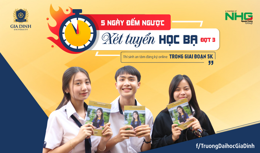 Chỉ còn 5 ngày xét tuyển học bạ Đợt 3: Thí sinh an tâm đăng ký học bạ online trong giai đoạn