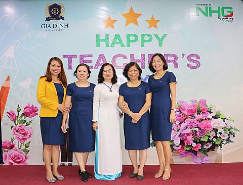 Đại học Gia Định chúc mừng ngày Nhà giáo Việt Nam 20-11