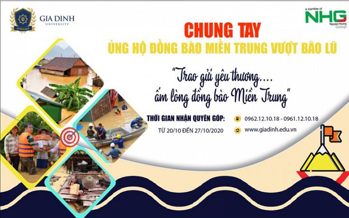 THƯ NGỎ Chung tay quyên góp ủng hộ đồng bào các tỉnh miền Trung vượt bão lũ