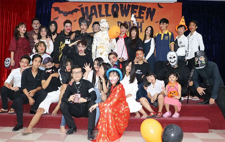 Đêm Halloween Đại học Gia Định - Những trải nghiệm đầy khó quên trong đời sinh viên