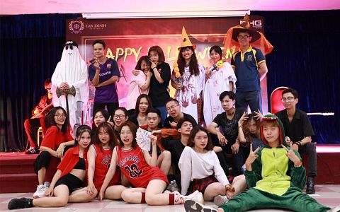 Dấu ấn đêm hội Halloween “cực chất” của sinh viên GDU