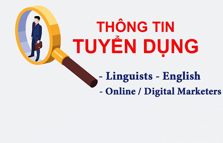 Công ty TNHH H2 Technology tuyển dụng Linguists - English và Online / Digital Marketers (Full-time)
