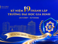 Khởi động hành trình kỷ niệm 19 năm thành lập Trường Đại học Gia Định