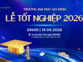 Không phải cá tháng tư – Lễ Tốt nghiệp GDU 2026 là sự kiện có thật
