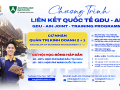 Mở cánh cửa ra thế giới cùng GDU - AIH: Hành trình học tập toàn cầu bắt đầu ngay tại Việt Nam