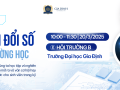 Chuyên đề “Chuyển đổi số trong trường đại học” hứa hẹn mang đến nhiều thông tin bổ ích