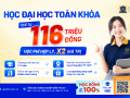 Học đại học toàn khóa chỉ từ 116 triệu đồng tại GDU