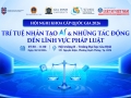 GDU tổ chức Hội nghị khoa học cấp quốc gia 2026 về trí tuệ nhân tạo và pháp luật