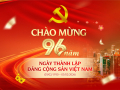 Chào mừng 96 năm Ngày thành lập Đảng Cộng sản Việt Nam (03/02/1930 - 03/02/2026)