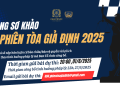 Vòng sơ khảo “Phiên tòa giả định 2025” chính thức quay trở lại