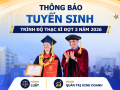 Trường Đại học Gia Định thông báo tuyển sinh trình độ Thạc sĩ đợt 3 năm 2026