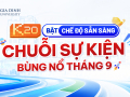 Tháng 9 rộn ràng cùng chuỗi hoạt động dành cho K20 GDU 