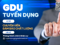 Tuyển dụng Chuyên viên Đảm bảo chất lượng