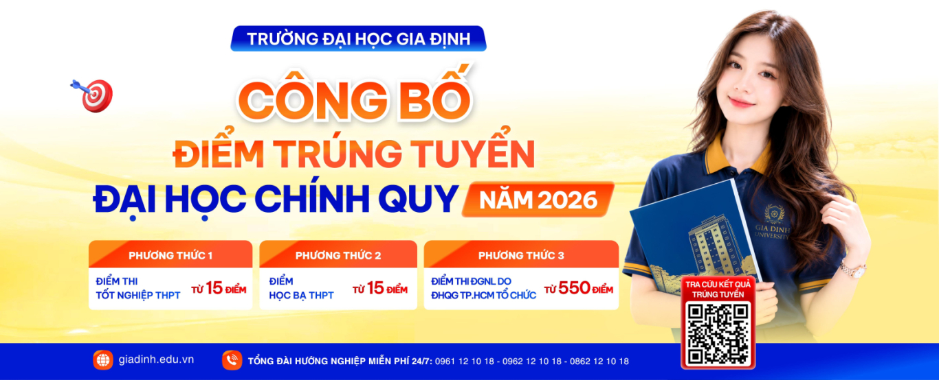công bố điểm trúng tuyển