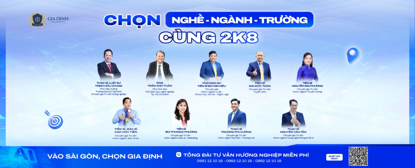 CHỌN NGHỀ - NGÀNH - TRƯỜNG CÙNG 2K8