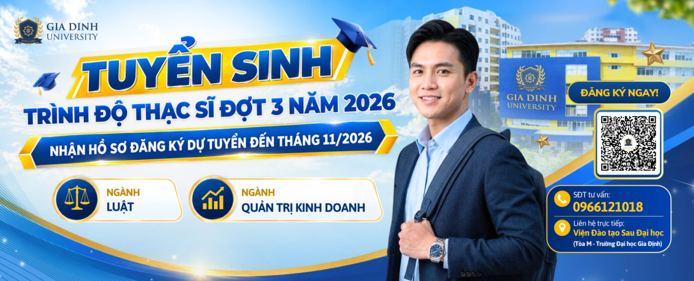 Tuyển sinh thạc sĩ đợt 3 