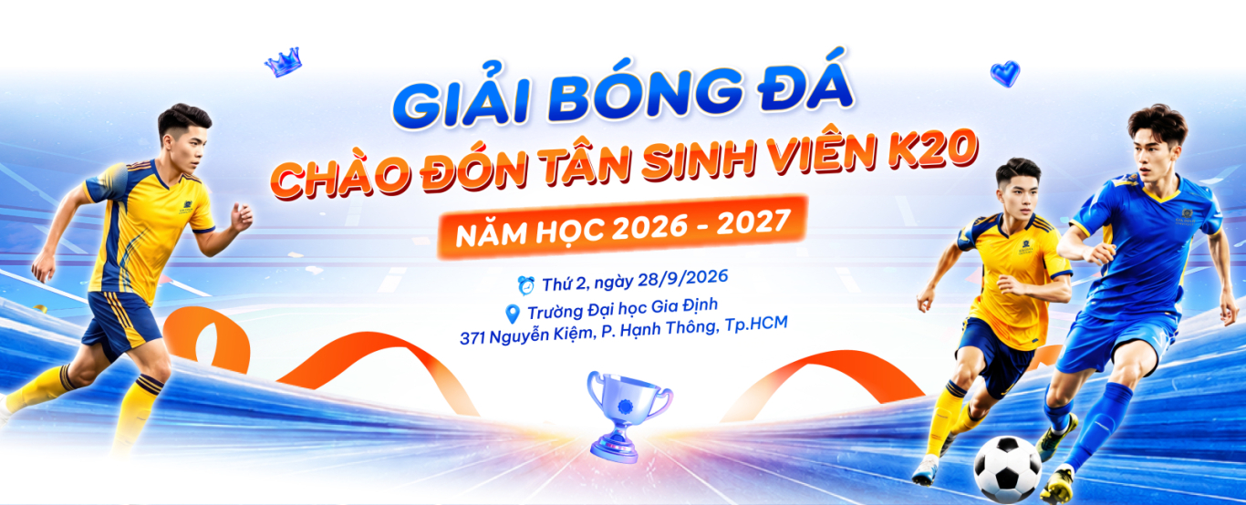 Giải bóng đá chào đón tân sinh viên năm học 2026-2027