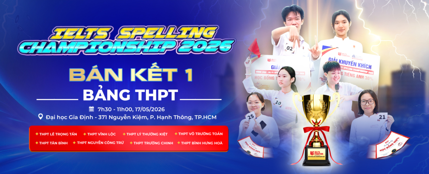 Bán kết Ielts Spelling Championship 2026