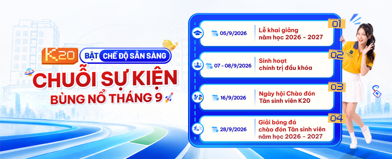 Chuỗi sự kiện tháng 9 GDU