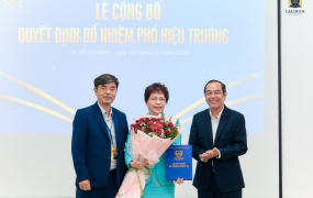 PGS.TS.BS Lâm Hoài Phương làm Phó Hiệu trưởng Trường Đại học Gia Định