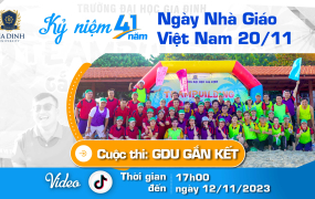 Phát động cuộc thi “GDU gắn kết” năm 2023 