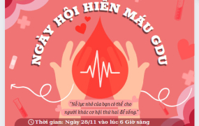 GDU tổ chức Ngày hội hiến máu 2022 