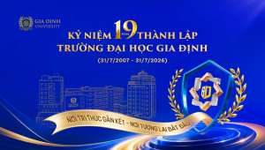 Khởi động Lễ kỷ niệm 19 năm thành lập Trường Đại học Gia Định