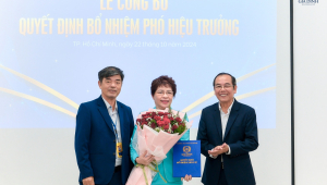 PGS.TS.BS Lâm Hoài Phương làm Phó Hiệu trưởng Trường Đại học Gia Định