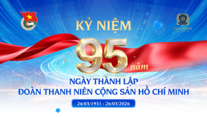  Chào mừng Kỷ niệm 95 năm Ngày Thành lập Đoàn Thanh niên Cộng sản Hồ Chí Minh