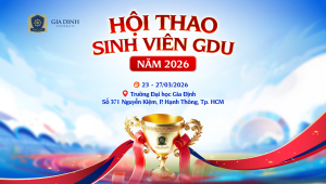Hội thao sinh viên GDU 2026 chính thức khởi động!