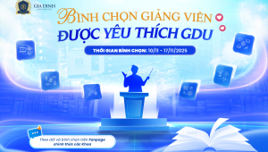 Trường Đại học Gia Định phát động cuộc bình chọn Giảng viên được yêu thích năm học 2024 - 2025 