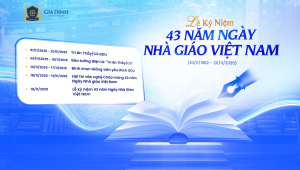 Chuỗi sự kiện chào mừng lễ kỷ niệm 43 năm ngày Nhà giáo Việt Nam (20/11/1982 - 20/11/2025)