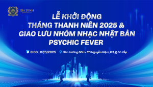 Lễ khởi động tháng thanh niên 2025 và giao lưu nhóm nhạc Nhật Bản Psychic Fever 