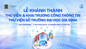 GDU khánh thành thư viện và khai trương cổng thông tin thư viện số