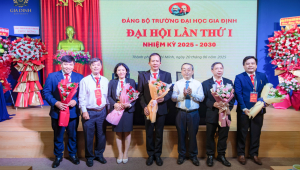 Đại hội Đảng bộ Trường Đại học Gia Định lần I: Sẵn sàng cho nhiệm kỳ 2025–2030