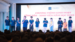 Buổi sinh hoạt công dân - sinh viên K19 của Trường Đại học Gia Định khép lại với nhiều dấu ấn ý nghĩa