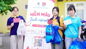 GDU lan tỏa tinh thần nhân ái qua chương trình Hiến máu tình nguyện 2026