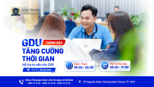 GDU đồng hành cùng thí sinh sau kỳ thi tốt nghiệp THPT 2026