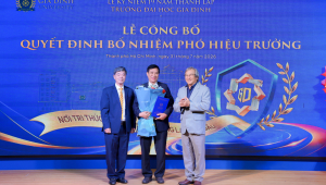 Trường Đại học Gia Định bổ nhiệm tân Phó Hiệu trưởng