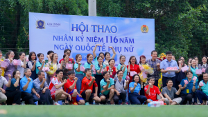 Trường Đại học Gia Định tổ chức Hội thao chào mừng 116 năm ngày Quốc tế Phụ nữ 8/3