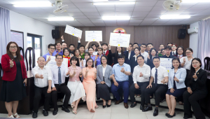 Sinh viên ngành Luật thể hiện bản lĩnh tại vòng Chung kết Phiên tòa giả định GDU