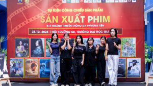 Khi sinh viên kể chuyện bằng điện ảnh: Dư âm cảm xúc từ buổi công chiếu phim tại Trường Đại học Gia Định