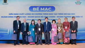 Bế mạc khảo sát chính thức đánh giá ngoài 3 chương trình đào tạo: dấu mốc quan trọng trong hành trình nâng tầm chất lượng giáo dục