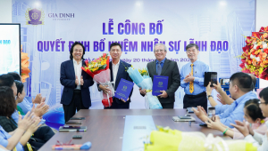 Trường Đại học Gia Định bổ nhiệm nhân sự mới - Kiện toàn bộ máy lãnh đạo, hướng đến phát triển bền vững