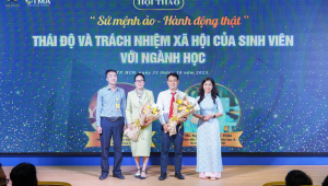 Sinh viên Khoa Quản trị - Marketing nâng cao trách nhiệm xã hội qua hội thảo chuyên đề